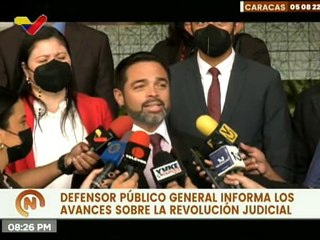 Defensor Público General informó los avances de la Revolución Judicial