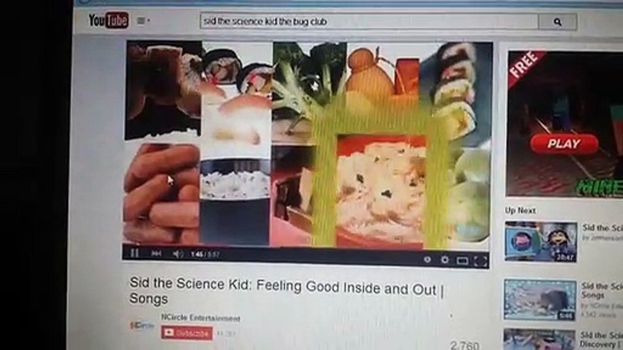 Sid the science kid feeling good