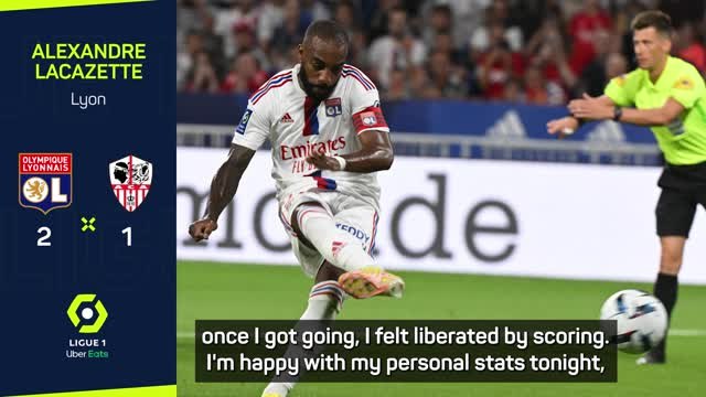 Lacazette enjoys perfect return to Lyon with win