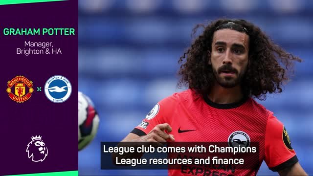Potter admits Brighton 'didn't want to sell' Cucurella