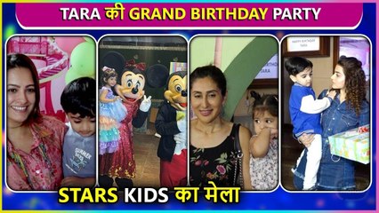 Anita, Son Aaravv, Debina, Daughter Lianna, Kashmera With Her TWINS At Tara's Birthday Party