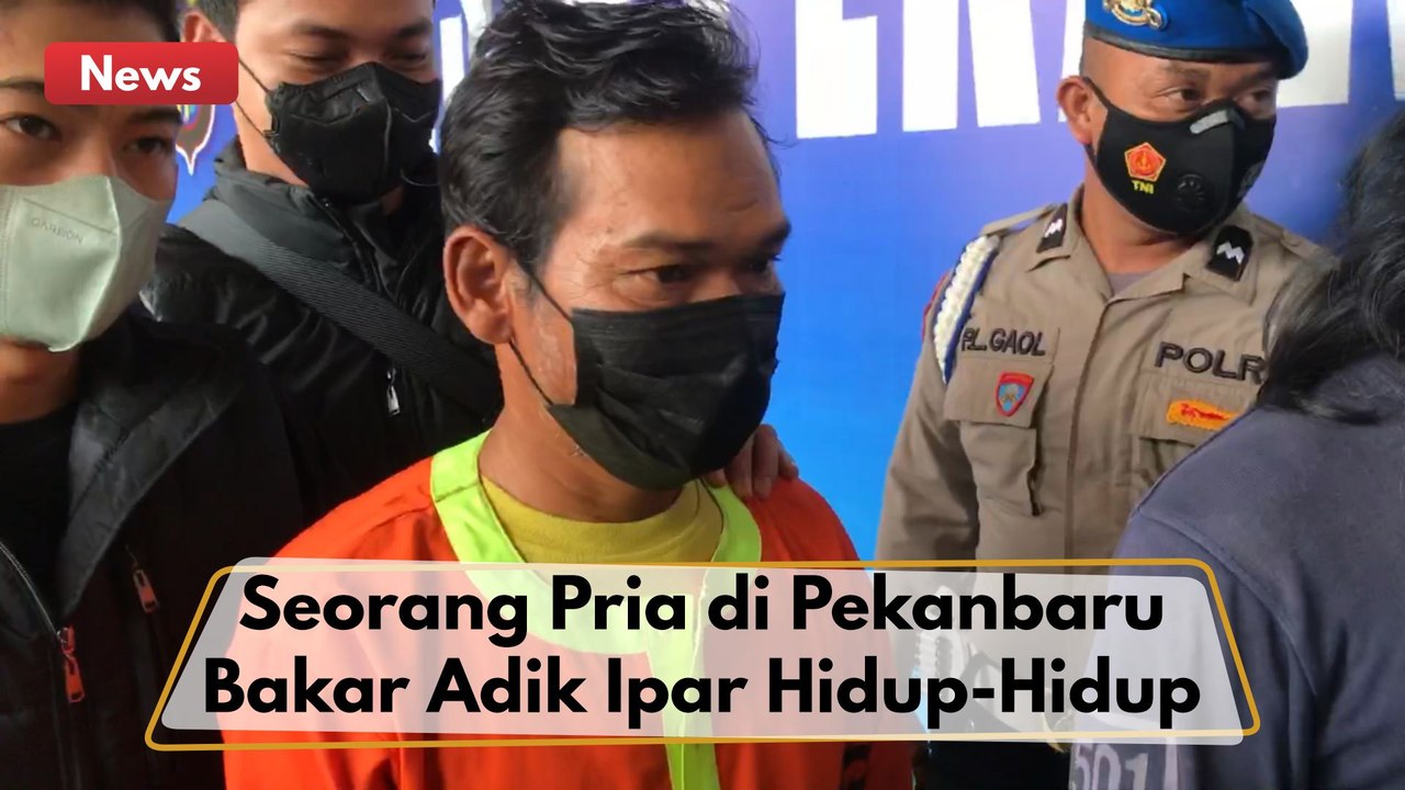 SADIS !! Bakar Adik Ipar Hidup-Hidup, Pria Ini Terancam Hukuman Mati !!