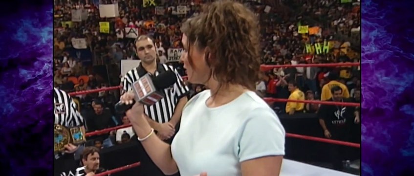 Triple H and Stephanie Mcmahon Helmsley segments : Raw is War. Jan.03, 2000