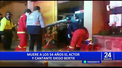 Diego Bertie: artistas e instituciones se despiden del actor peruano con emotivos mensajes