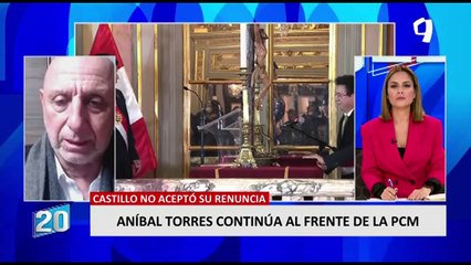 Download Video: José Cueto: “Al señor Castillo no le interesa nada el país”