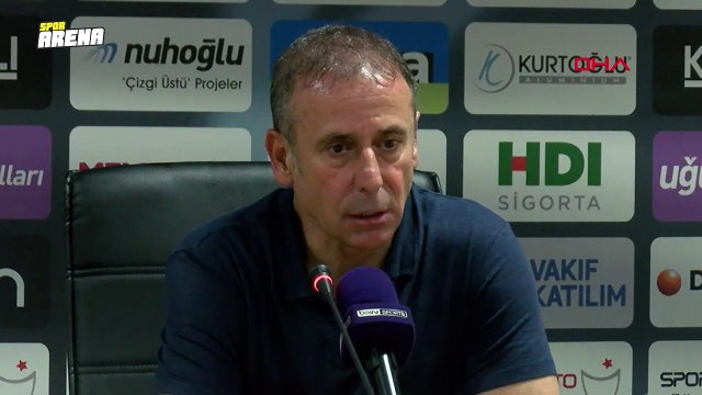 Trabzonspor teknik direktörü Abdullah Avcı: Kazanabilmek önemliydi