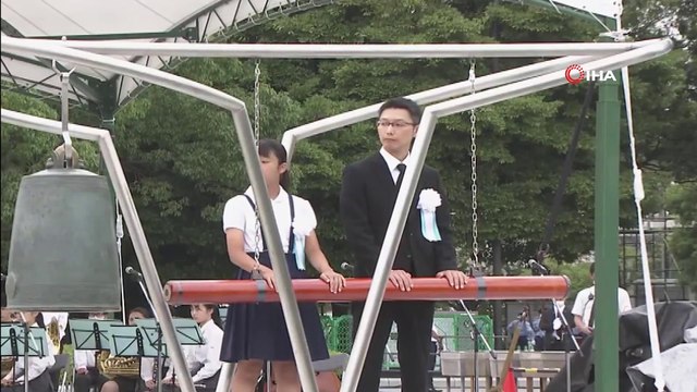 Hiroşima’da atom bombası kurbanları anılıyor