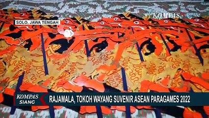 Si Rajamala, Tokoh Wayang Suvenir Asean Para Games 2022