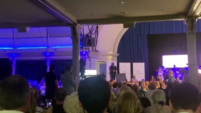 Tory leadership hustings in Eastbourne with Rishi Sunak and Liz Truss