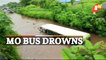 Mo Bus Drowns In Urban Flooding On Bhubaneswar Outskirts