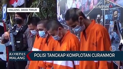Polisi Tangkap Komplotan Curanmor di Malang