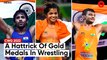 Wrestlers Deepak Punia, Bajrang Punia, And Sakshi Malik Win Gold For India At CWG 2022
