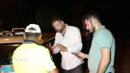 Alkollü yakalandı, "Bu kadar yüksek çıkması imkansız" dedi