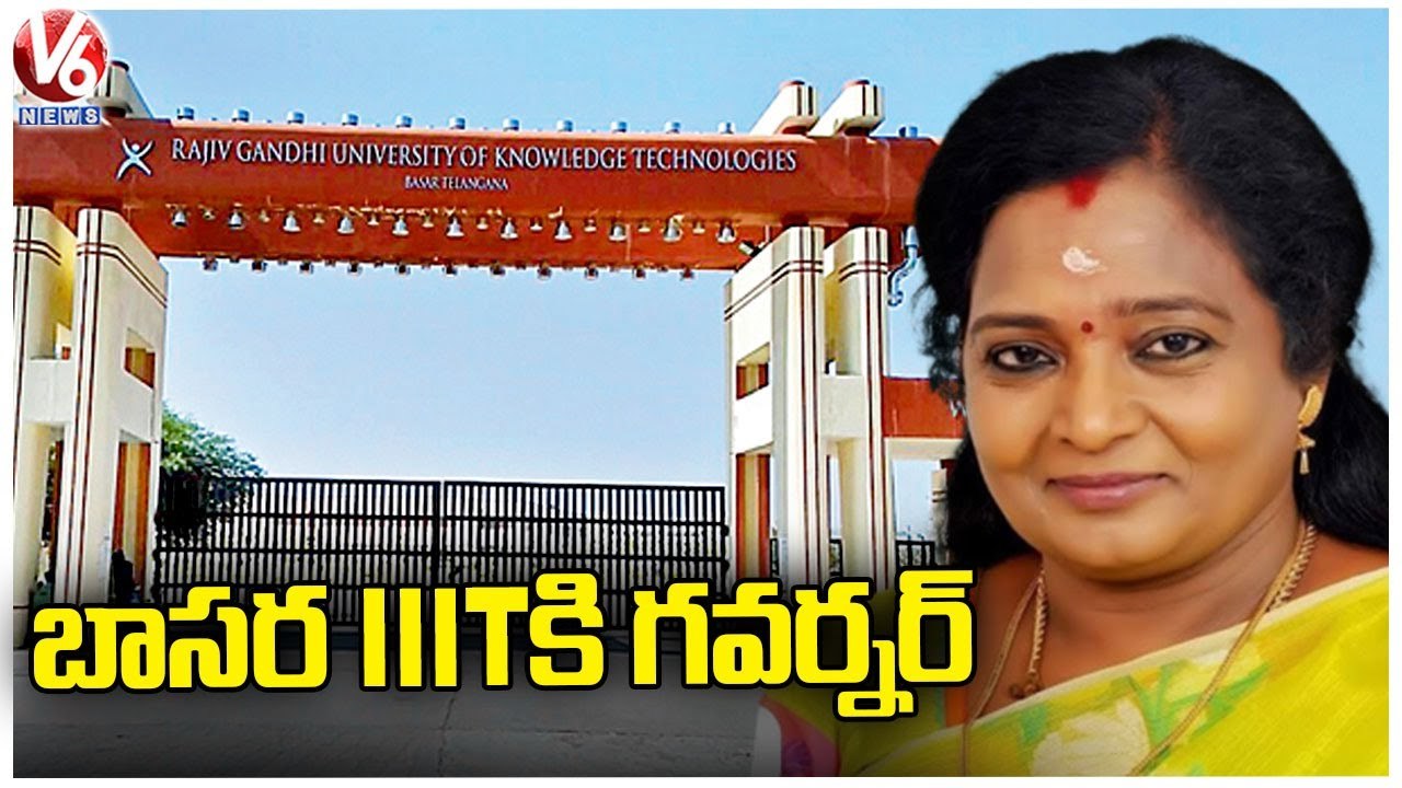 Governor Tamilisai To Visit Telangana Universities , Leaves For Basara IIIT Today _ V6 News