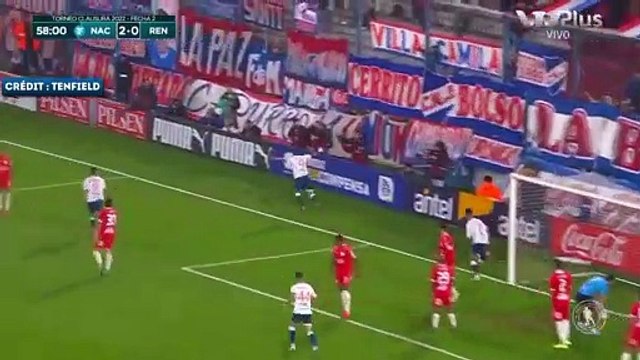 Luis Suárez inscrit son premier but avec la Nacional Montevideo