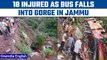 Jammu and Kashmir: 18 injured as minibus falls into a gorge in Udhampur | Oneindia news *News