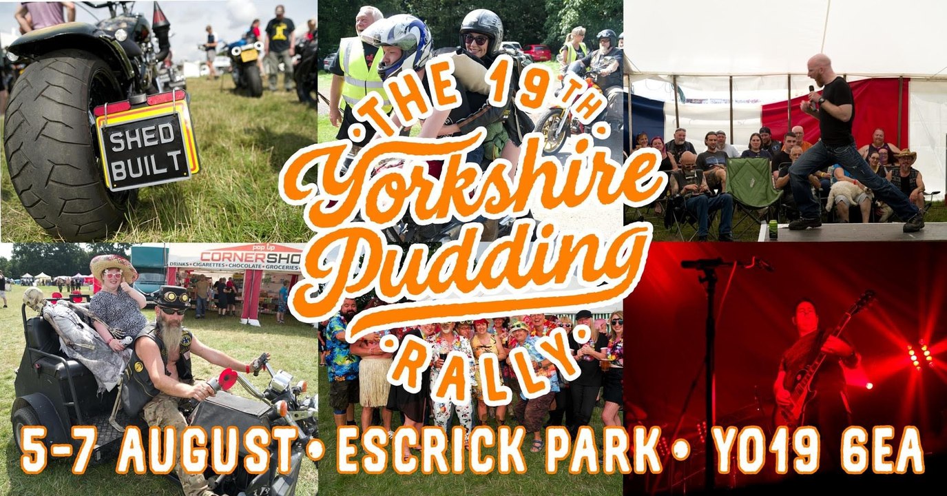 YORKSHIRE PUDDING RALLY Thousands of motorcyclists head to Yorkshire