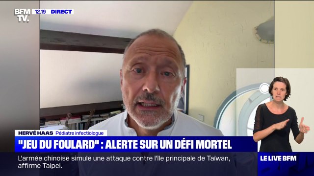 Jeu du foulard : quels sont les risques pour la santé des enfants qui réalisent ce challenge TikTok?