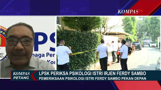 Dugaan Pelecehan Seksual Istri Irjen Ferdy Sambo, LPSK: Tidak Ada Informasi Ada yang Melihat