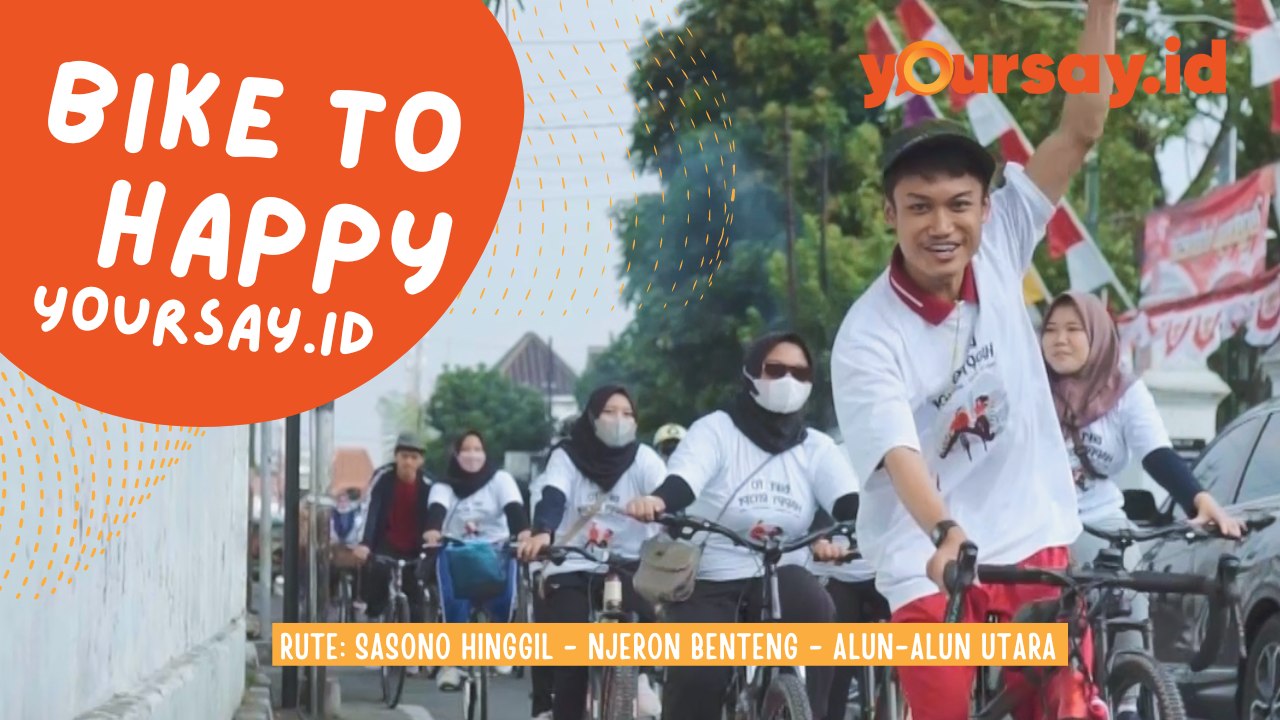 Yoursay: Bike to Happy, Asyik Sepedaan Bareng  Sambil Belajar Sejarah