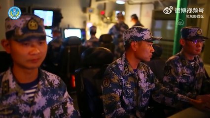 Çin'in Tayvan çevresindeki tatbikat görüntüleri