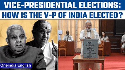 Download Video: Vice-president elections 2022: How is the vice-president of India elected? | Oneindia news *News