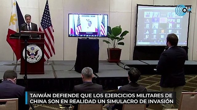 Taiwán defiende que los ejercicios militares de China son en realidad un simulacro de invasión