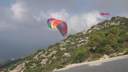 Antalya gündem haberi... YAMAÇ PARAŞÜTÇÜLER, ALANYA'DA YARIŞTI