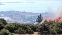 1.200 hectáreas arrasadas por el incendio de Boiro