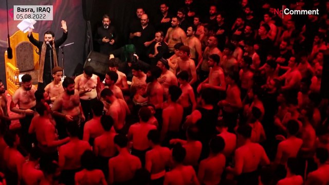 Shiite pilgrims gather for mourning month in Basra