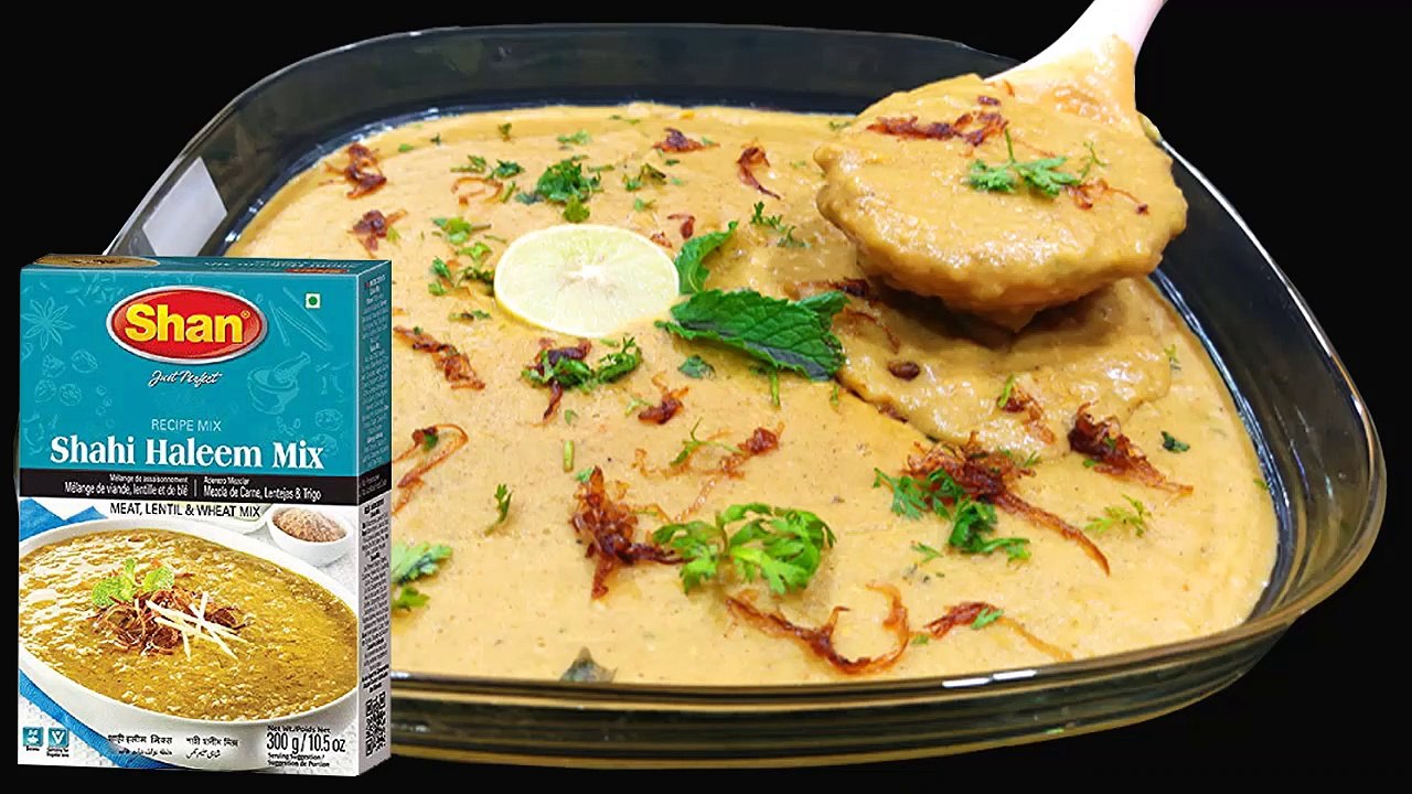 Shan Haleem Mix Recipe Chicken | Shan Shahi Haleem Mix | Shan Haleem Mix Recipe