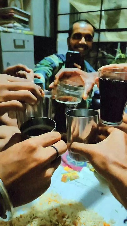 Its having a party 