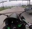 Un motard sème la police en une accélération