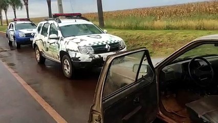 Guarda Municipal detém indivíduo com veículo suspeito