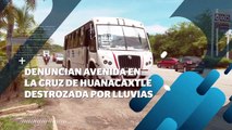 Avenida de ingreso a La Cruz de Huanacaxtle, llena de baches | CPS Noticias Puerto Vallarta