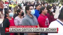 Jhonny no participa de iza de banderas en Santa Cruz, por el aniversario de 197 de Bolivia