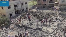 Israel bombardea tres edificios residenciales en Gaza