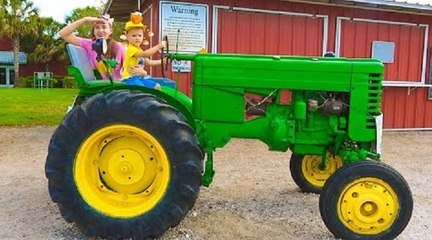 Chris and Mom in Farm Stories for Kids