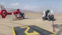 Son dakika haberleri! Ambulans helikopter prematüre bebek için havalandı.