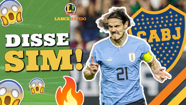 LANCE! Rápido: Cavani diz ‘sim’ ao Boca Juniors, Tottenham vence na Premier League e Timão em campo!
