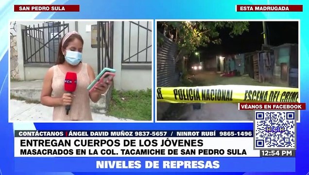 ¡En proceso de entrega, cuerpos de jóvenes masacrados en Tacamiche, SPS!