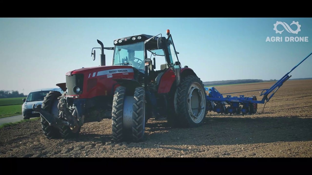 Semis de betterave 2022  -  MASSEY FERGUSON 7720 & 7480