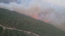 Son dakika haberleri! Soma'da orman yangınına müdahale ediliyor