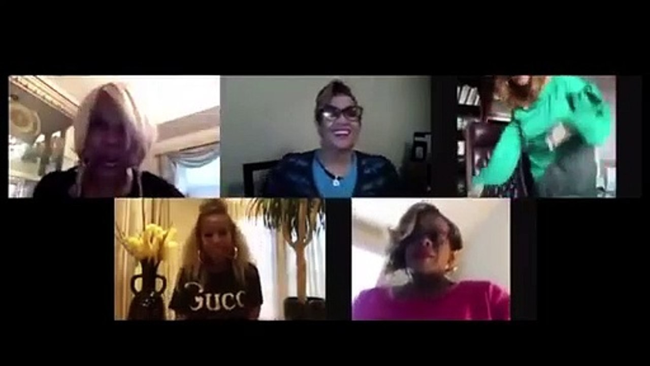 The Clark Sisters Singing Mary J. Blige Song "No More Drama"