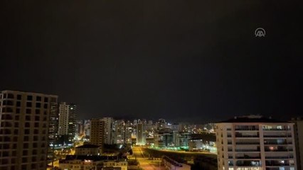 Başkentte gök gürültülü sağanak etkili oldu