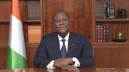 An 62 de l'indépendance : Message à la Nation du Président de la République Alassane Ouattara