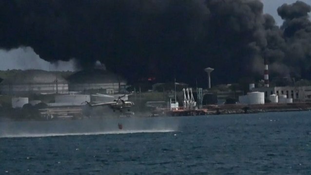 Dozens injured after lightning strikes Cuban fuel depot