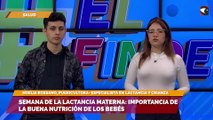 Semana de la lactancia materna importancia de la buena nutrición de los bebés