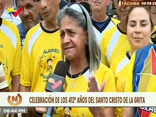 Táchira | Miles de peregrinos de diferentes lugares del país veneran al Santo Cristo de La Grita