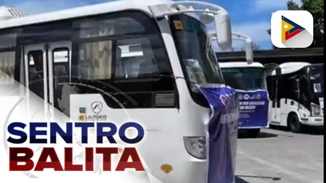 7 bagong modern PUVs, inilunsad ng LTFRB sa Davao del sur